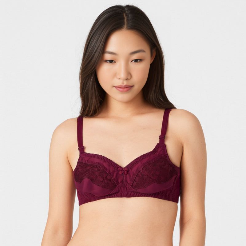 Comfortable Pure Cotton Unpadded Bra