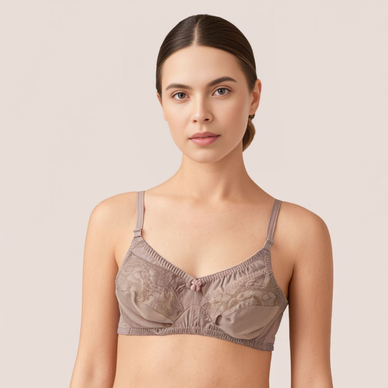 Comfortable Pure Cotton Unpadded Bra
