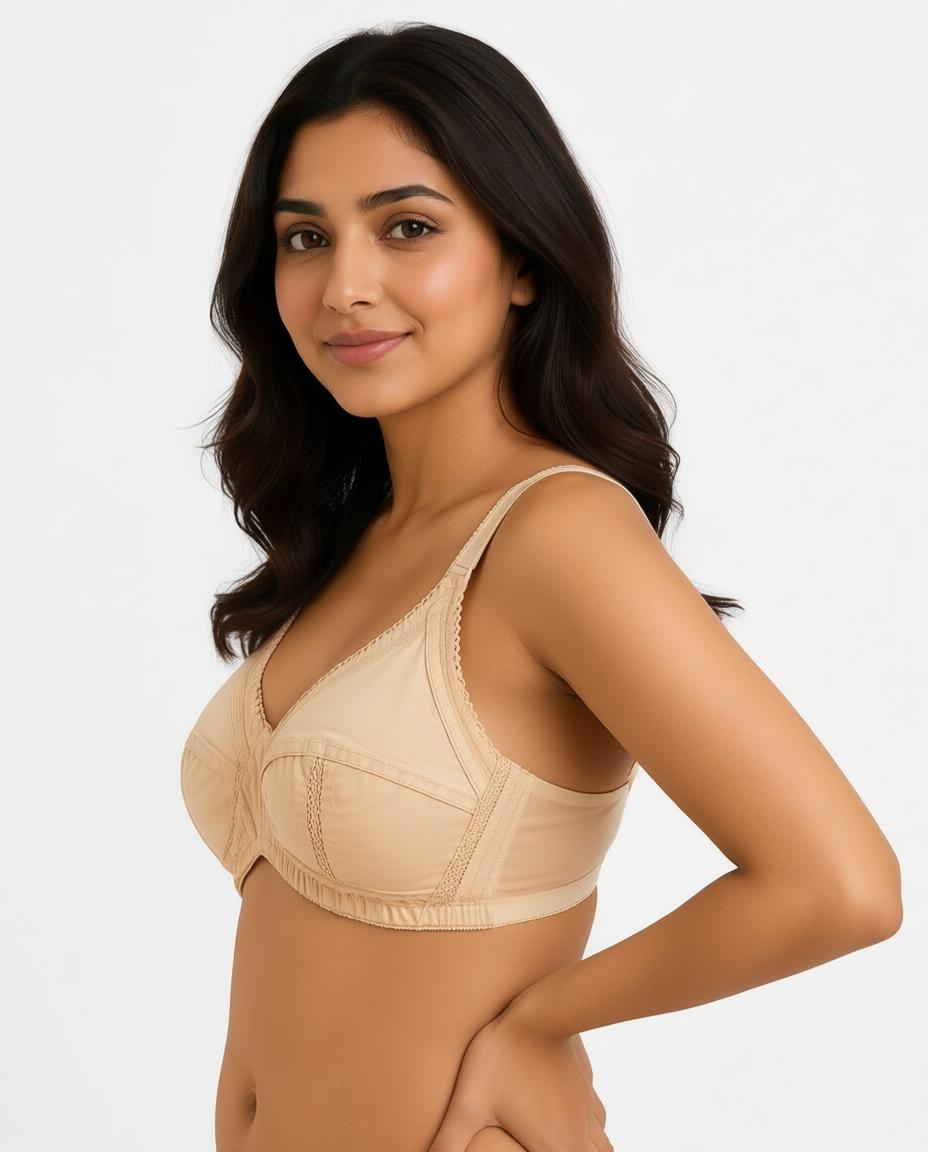 Armani Cotton Full Coverage Bra daily life