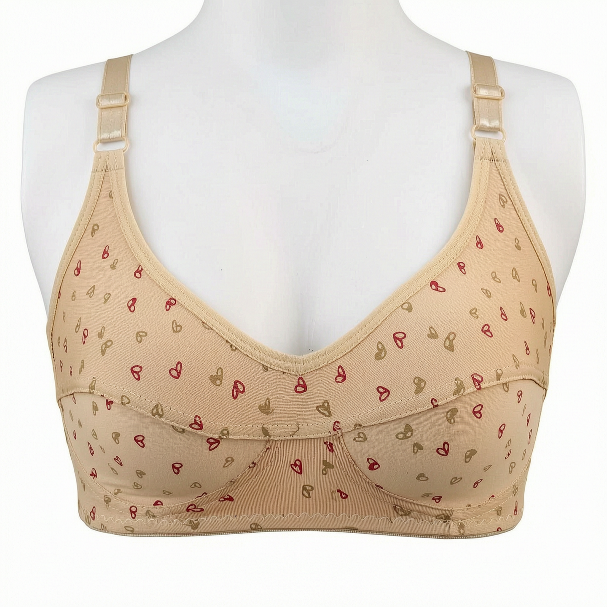 Malai Jersey Bra For Women--- Jersey Stuff, Soft and Stretchable Stuff, Skin , Stretchable Lastic, Non Padded.