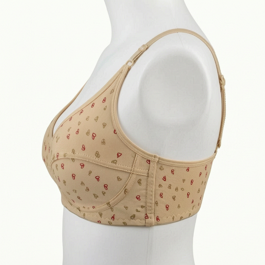 Malai Jersey Bra For Women--- Jersey Stuff, Soft and Stretchable Stuff, Skin , Stretchable Lastic, Non Padded.