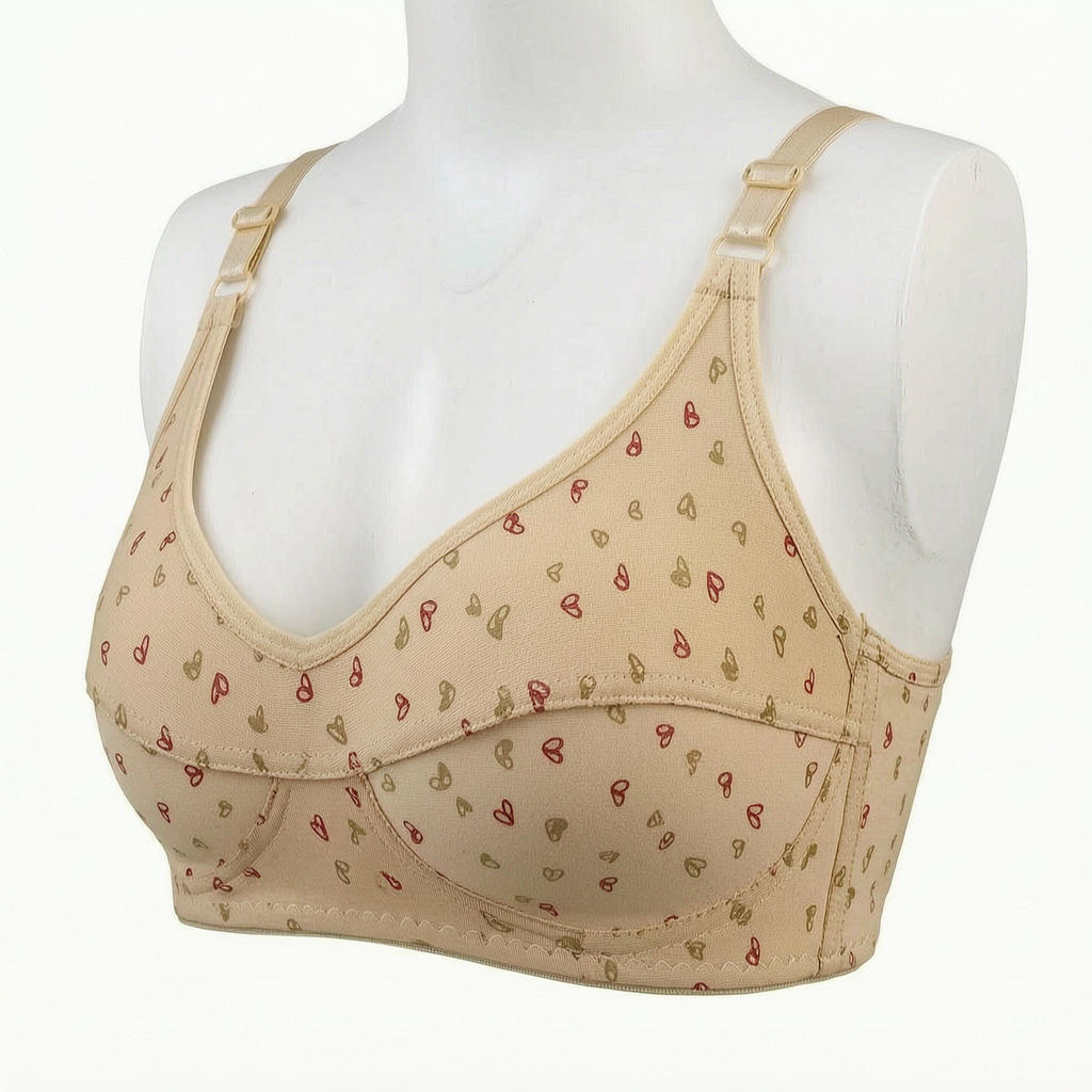 Malai Jersey Bra For Women--- Jersey Stuff, Soft and Stretchable Stuff, Skin , Stretchable Lastic, Non Padded.
